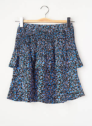 Jupe courte bleu ONLY femme