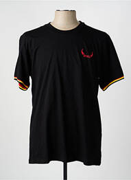 T-shirt noir ZEB STYLE LAB  homme