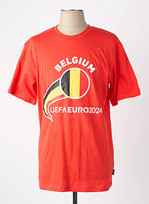 T-shirt coupe droite manches courtes rouge ONLY&SONS homme