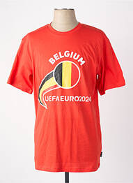 T-shirt coupe droite manches courtes rouge ONLY&SONS homme