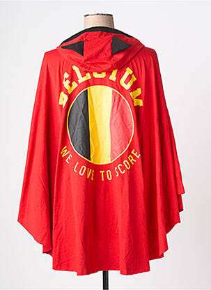 Poncho rouge ZEB STYLE LAB  femme