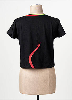 T-shirt noir ZEB STYLE LAB  femme