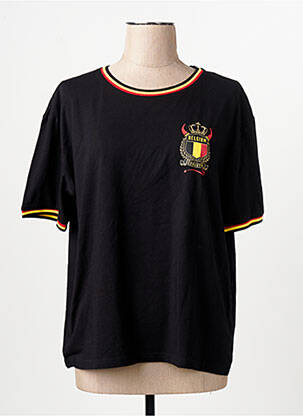 T-shirt noir ZEB STYLE LAB  femme