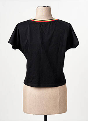 T-shirt noir ZEB STYLE LAB  femme