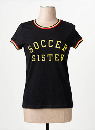 T-shirt noir ZEB STYLE LAB  femme