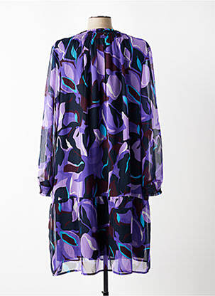 Robe mi-longue violet STREET ONE femme
