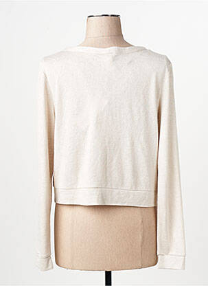 Gilet manches longues beige STREET ONE femme