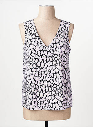 Blouse col v noir VERO MODA femme