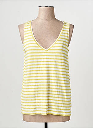 Débardeur jaune S.OLIVER femme