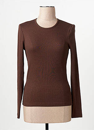 T-shirt marron ONLY femme