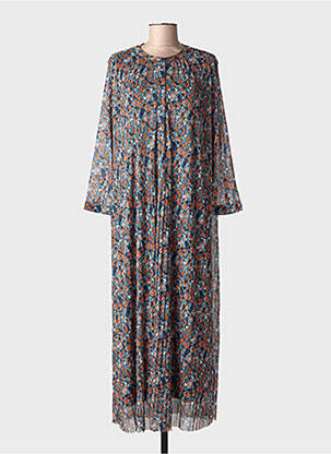 Robe longue bleu TOM TAILOR femme