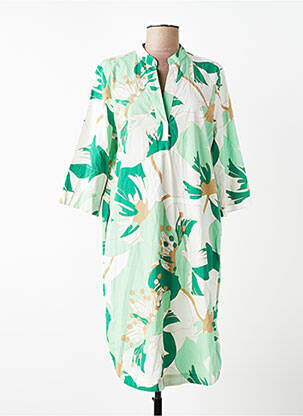 Robe longue vert OPUS femme