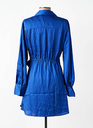 Robe mi-longue bleu MANGO femme
