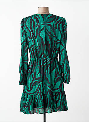 Robe courte vert MORGAN femme