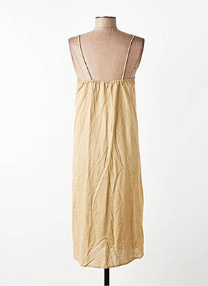 Robe courte sans manche sans manche beige ONLY femme