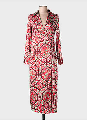 Robe longue rouge MANGO femme