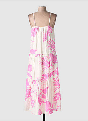 Robe courte rose MANGO femme