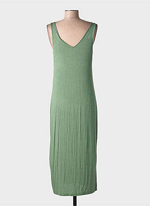 Robe courte sans manche sans manche vert VILA femme