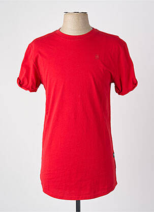 T-shirt rouge G STAR homme