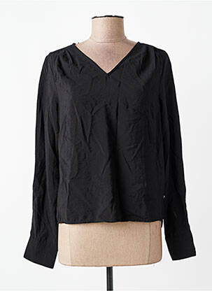 Chemisier manches longues manches longues noir VERO MODA femme