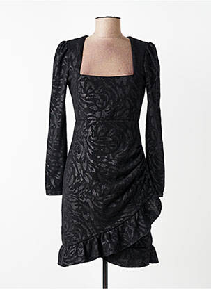Robe longue noir MORGAN femme