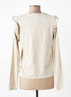 T-shirt gris MANGO femme