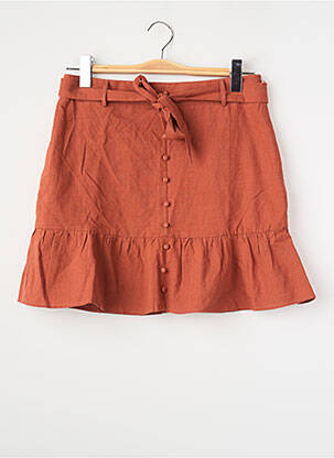 Jupe courte marron MOLLY BRACKEN femme