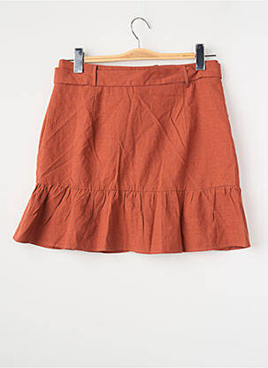 Jupe courte marron MOLLY BRACKEN femme