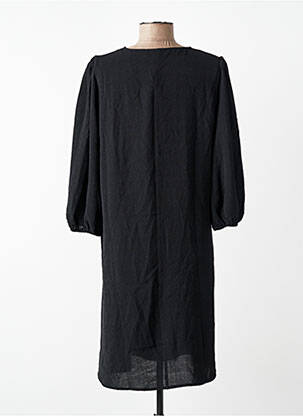Robe longue col v noir VILA femme