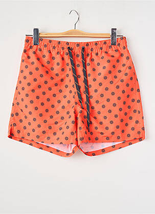 Short de bain orange ONLY&SONS homme