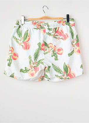 Short de bain blanc JACK & JONES homme