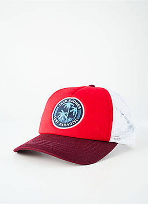 Casquette rouge JACK & JONES homme