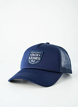 Casquette bleu JACK & JONES homme