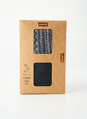 Chaussettes gris LEVI'S homme