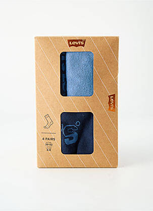 Chaussettes bleu LEVI'S homme