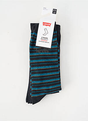 Chaussettes noir LEVIS homme