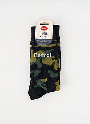 Chaussettes vert PETROL INDUSTRIES homme