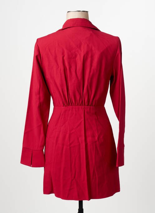 Robe mi-longue rouge MANGO femme