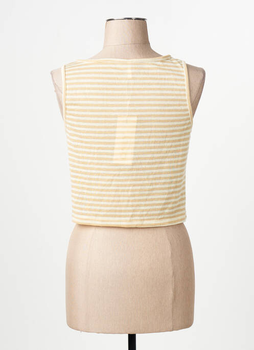 Blouse col rond beige ONLY femme