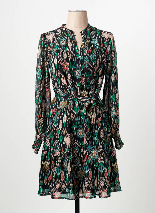 Robe mi-longue noir GARCIA femme
