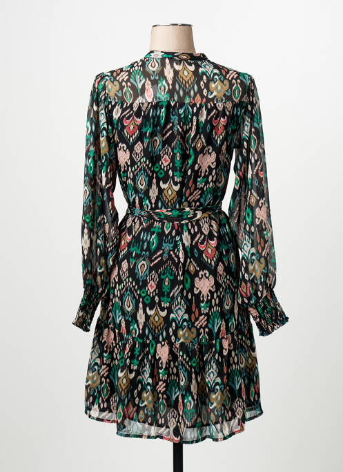 Robe mi-longue noir GARCIA femme