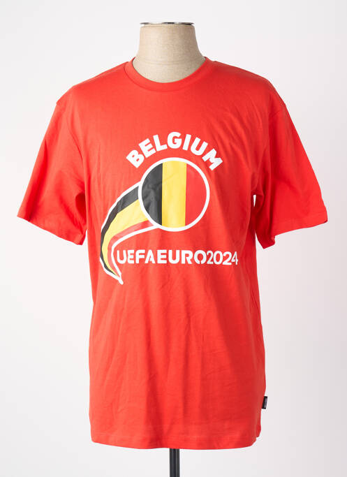 T-shirt coupe droite manches courtes rouge ONLY&SONS homme