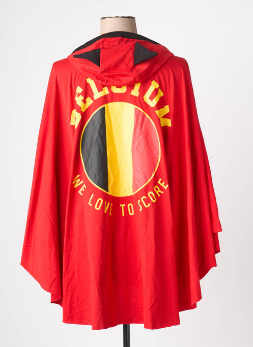 Poncho rouge ZEB STYLE LAB  femme