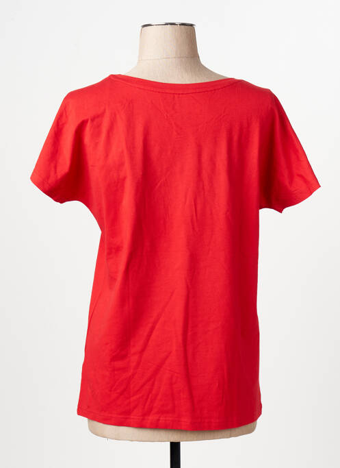 T-shirt rouge ZEB STYLE LAB  femme