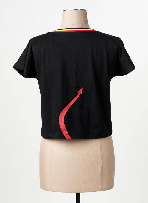 T-shirt noir ZEB STYLE LAB  femme