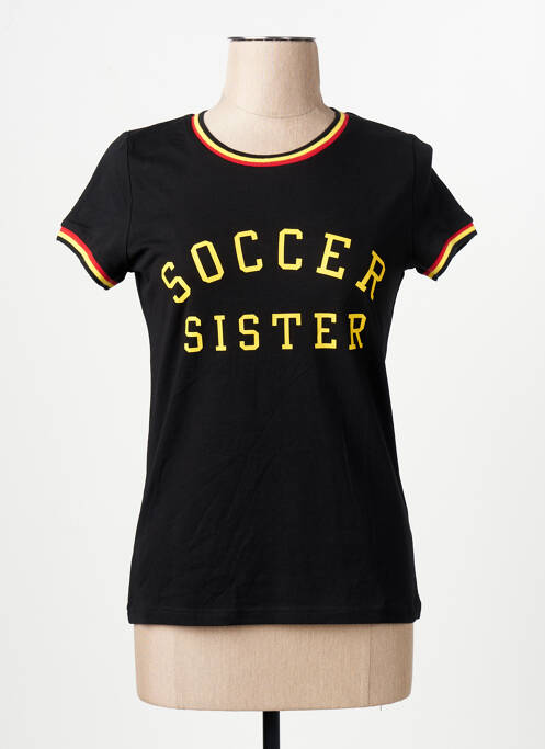 T-shirt noir ZEB STYLE LAB  femme