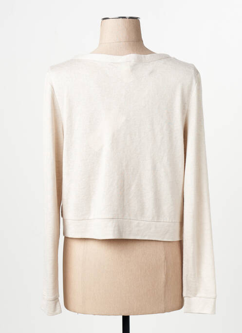 Gilet manches longues beige STREET ONE femme