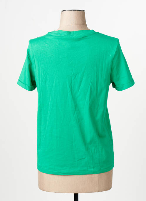 T-shirt coupe droite manches courtes vert VERO MODA femme