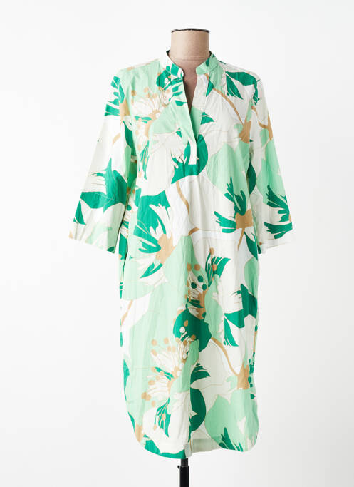 Robe longue vert OPUS femme