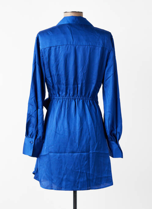 Robe mi-longue bleu MANGO femme